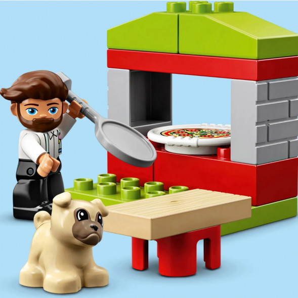 Конструктор LEGO DUPLO 10927 Town Киоск-пиццерия в Красноярске