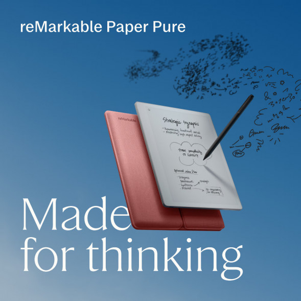 Графический планшет reMarkable Paper Pure+Marker Plus+Sleeve Folio, Desert Pink в Красноярске