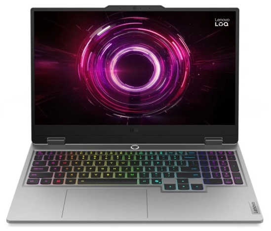 Ноутбук Lenovo LOQ 15AHP10 (83JG003EPB) (15.6 &amp;quot;, Ryzen 7 250 3.3 ГГц, 8 ядер, 16 Гб DDR5, 512 Гб SSD, GeForce RTX 5050, Windows 11 Home), Серый в Красноярске