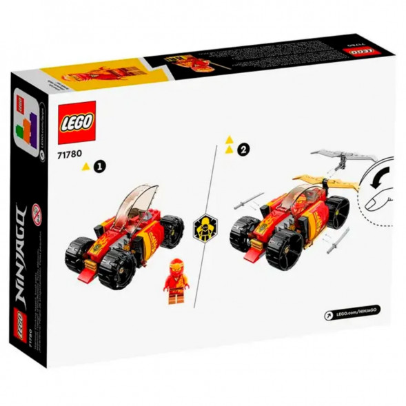 Конструктор LEGO Ninjago 71780 Гоночный автомобиль ниндзя Кая в Красноярске