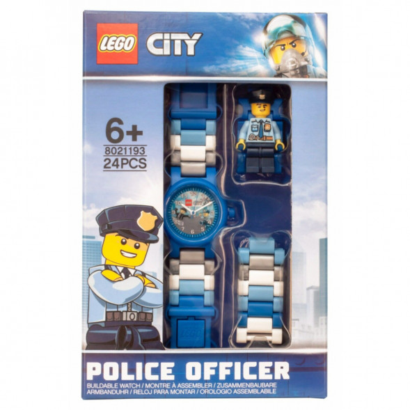 Часы LEGO City 8021193 City «Policeman» с минифигуркой в Красноярске