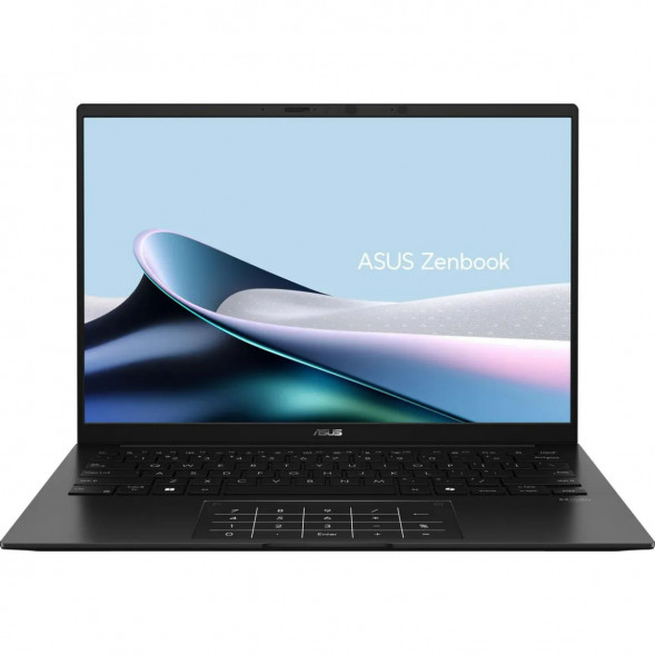 Ноутбук ASUS Zenbook 14 UM3406GA-QD132 (14&amp;quot;, OLED, AMD Ryzen AI 5 430 2ГГц, 4 ядра, 16ГБ LPDDR5x, 512ГБ SSD, AMD Radeon 840M, без ОС), черный в Красноярске