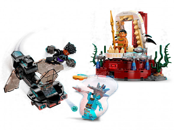Конструктор LEGO Super Heroes 76213 Тронный зал короля Нэмора в Красноярске