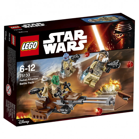 Конструктор LEGO Star Wars 75133 Боевой набор Повстанцев в Красноярске