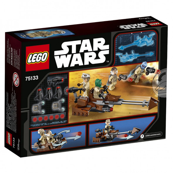 Конструктор LEGO Star Wars 75133 Боевой набор Повстанцев в Красноярске