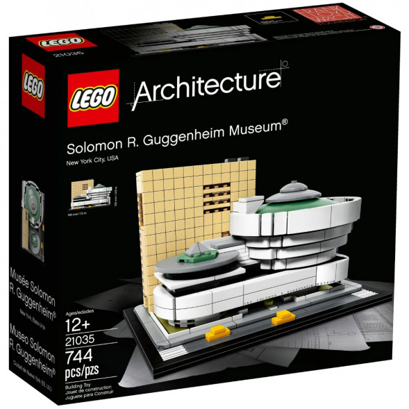 Конструктор LEGO Architecture 21035 Музей Соломона Гуггенхайма в Красноярске