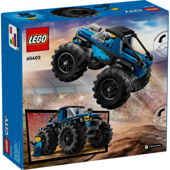 Конструктор LEGO City 60402 Синий Монстр-трак в Красноярске