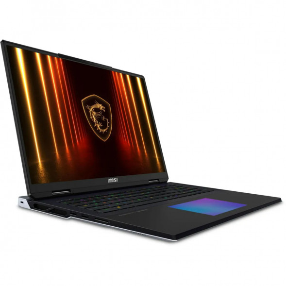 Ноутбук MSI Titan 18 HX AI A2XWJG-206RU (18&amp;quot;, IPS, Intel Core Ultra 9 285HX 2.8ГГц, 24 ядра, 64ГБ DDR5, 4ТБ SSD, NVIDIA GeForce RTX 5090 24 ГБ, Windows 11 Home), черный в Красноярске