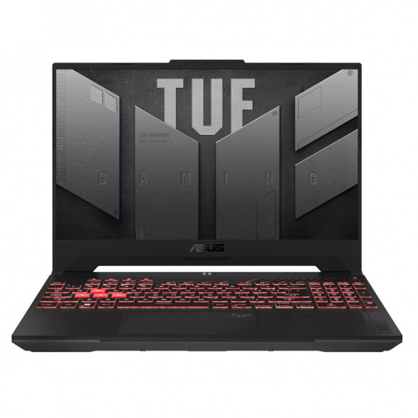 Ноутбук ASUS TUF Gaming A17 FA707NUG-HX156 (17.3&amp;quot;, IPS, 6 ядер, AMD Ryzen 7 7445HS 3.2 ГГц, 16 ГБ DDR5, SSD 512 ГБ, NVIDIA GeForce RTX 4050 - 6 ГБ, без ОС), черный в Красноярске