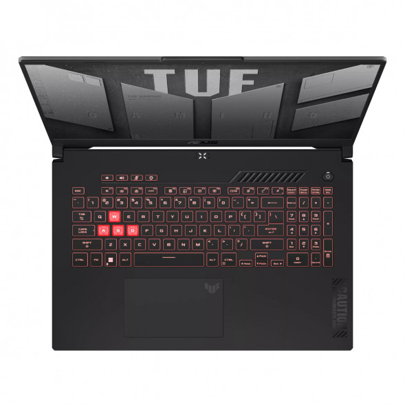 Ноутбук ASUS TUF Gaming A17 FA707NUG-HX156 (17.3&amp;quot;, IPS, 6 ядер, AMD Ryzen 7 7445HS 3.2 ГГц, 16 ГБ DDR5, SSD 512 ГБ, NVIDIA GeForce RTX 4050 - 6 ГБ, без ОС), черный в Красноярске