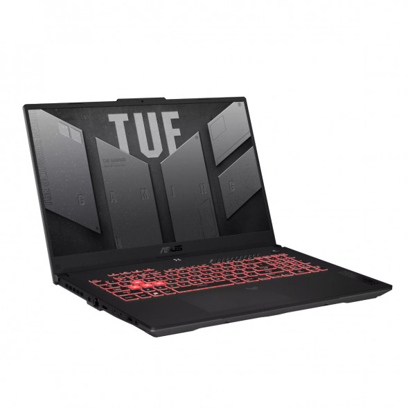 Ноутбук ASUS TUF Gaming A17 FA707NUG-HX156 (17.3&amp;quot;, IPS, 6 ядер, AMD Ryzen 7 7445HS 3.2 ГГц, 16 ГБ DDR5, SSD 512 ГБ, NVIDIA GeForce RTX 4050 - 6 ГБ, без ОС), черный в Красноярске