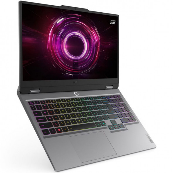 Ноутбук Lenovo LOQ 15AHP10 (83JG003DPB) (15.6&amp;quot;,  IPS, AMD Ryzen 5 220, 6 ядер, 16 ГБ DDR5, SSD 512 ГБ, NVIDIA GeForce RTX 5050 - 8 ГБ, без ОС), серый в Красноярске