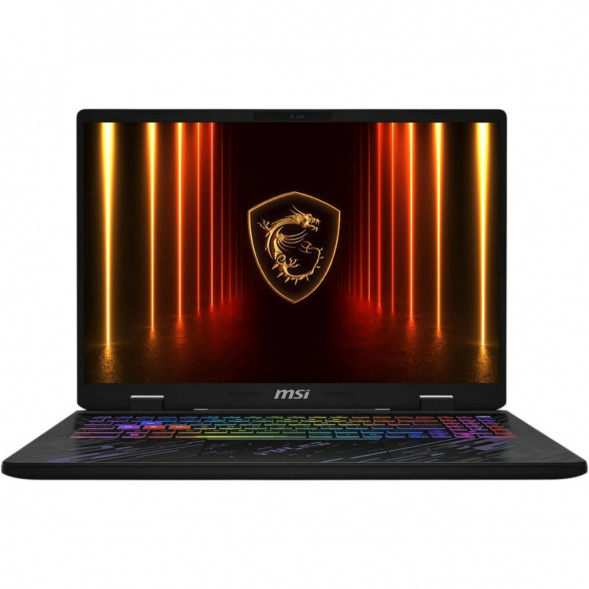 Ноутбук игровой MSI Pulse A16 AI+ C3HWGKG-030XRU (16&amp;quot;, IPS, AMD Ryzen AI 7 350 2ГГц, 8 ядер, 32ГБ DDR5, 1ТБ SSD, NVIDIA GeForce RTX 5070, TGP 115Вт, FreeDOS) черный в Красноярске