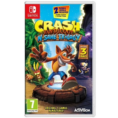 Игра Crash Bandicoot N-Sane Trilogy для (Switch, английский язык) в Красноярске