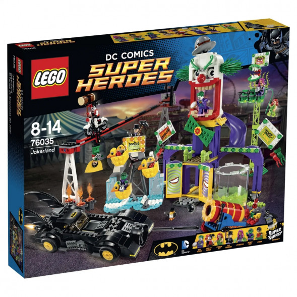 Конструктор LEGO Super Heroes 76035 Джокерленд  в Красноярске