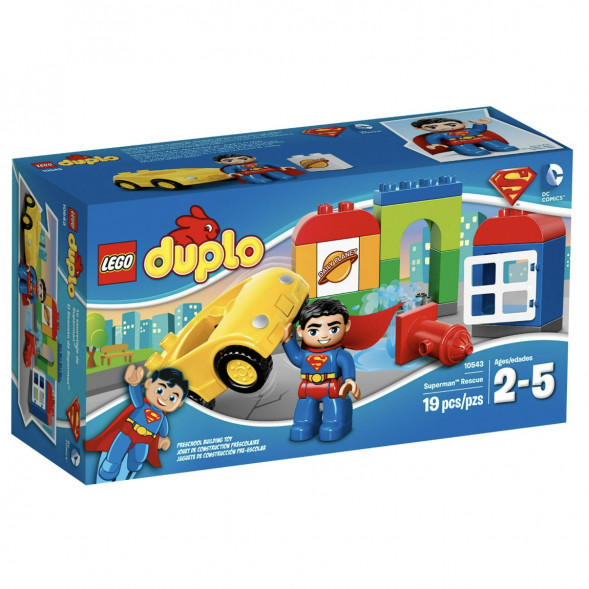 Конструктор LEGO DUPLO 10543 Спасение Супермена в Красноярске