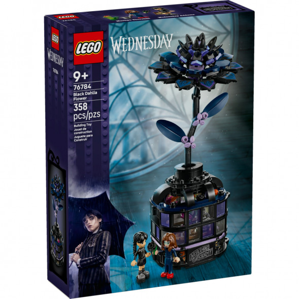Конструктор LEGO Wednesday 76784 Цветок черного георгина в Красноярске