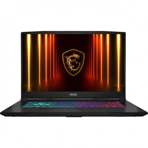 Ноутбук MSI Katana 17 HX B14WGK-274XRU (17.3&amp;quot;, IPS, Intel Core i7 14650HX 2.2ГГц, 16 ядер, 32ГБ DDR5, 1ТБ SSD, NVIDIA GeForce RTX 5070 - 8 ГБ, TGP 115Вт, без ОС), черный в Красноярске