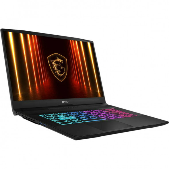 Ноутбук MSI Katana 17 HX B14WGK-274XRU (17.3&amp;quot;, IPS, Intel Core i7 14650HX 2.2ГГц, 16 ядер, 32ГБ DDR5, 1ТБ SSD, NVIDIA GeForce RTX 5070 - 8 ГБ, TGP 115Вт, без ОС), черный в Красноярске