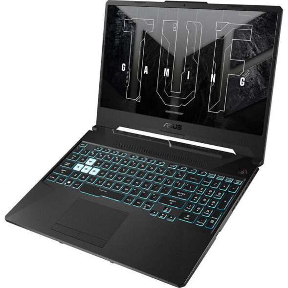 Ноутбук ASUS TUF Gaming A15 FA506NCG-HN199W (15.6&amp;quot;, IPS, AMD Ryzen 7 7445HS 3.2 ГГц, 6 ядер, 16 ГБ DDR5, SSD 512 ГБ, GeForce RTX 3050, Windows 11 Home), черный в Красноярске