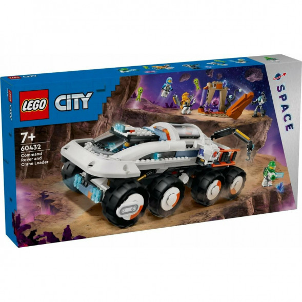 Конструктор LEGO City 60432 Командный вездеход и кран-погрузчик в Красноярске