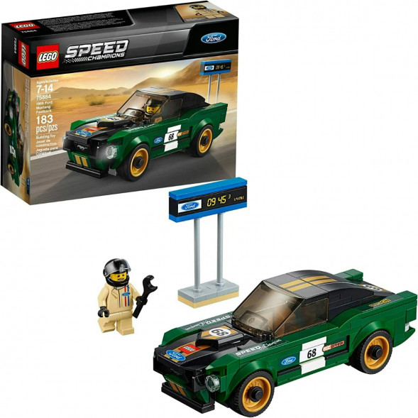 Конструктор LEGO Speed Champions 75884 1968 Ford Mustang Fastback в Красноярске