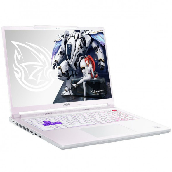 Ноутбук MSI Crosshair A16 HX MLG Edition E8WFK-090XRUY (16&amp;quot;, IPS, AMD Ryzen 9 8940HX 2.4ГГц, 16 ядер, 16ГБ DDR5, 1ТБ SSD, NVIDIA GeForce RTX 5060 - 8 ГБ, без ОС), белый в Красноярске