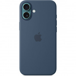 Чехол Apple для iPhone 16 Plus Silicone MagSafe, Denim (MYYA3ZM/A)