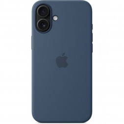 Чехол Apple для iPhone 16 Plus Silicone MagSafe, Denim (MYYA3ZM/A)