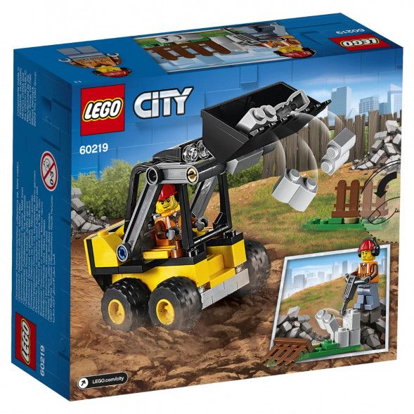 Конструктор LEGO City Great Vehicles 60219 Строительный погрузчик в Красноярске