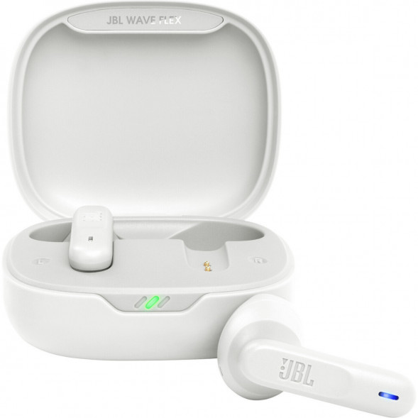 Беспроводные наушники JBL Wave Flex, White в Красноярске