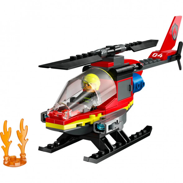 Конструктор LEGO City 60411 Пожарно-спасательный вертолет в Красноярске