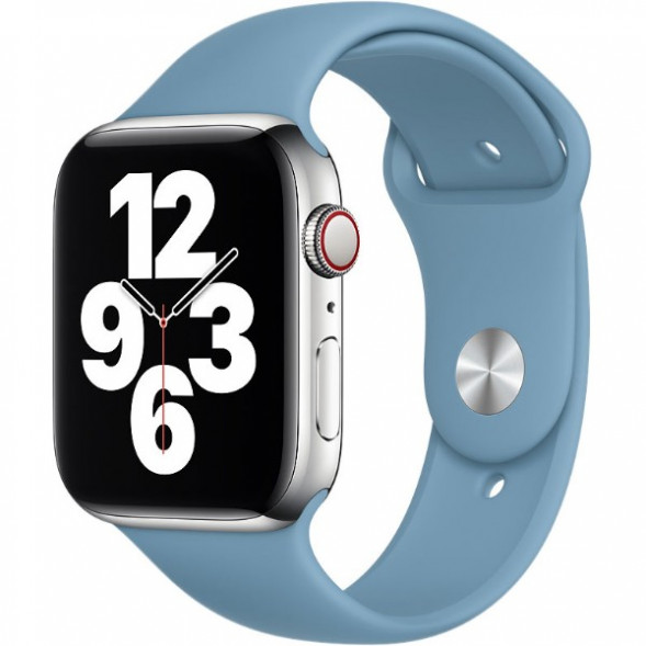 Ремешок для Apple Watch 44mm Northern Blue Sport Band (MYD32ZM/A), скандинавский синий в Красноярске