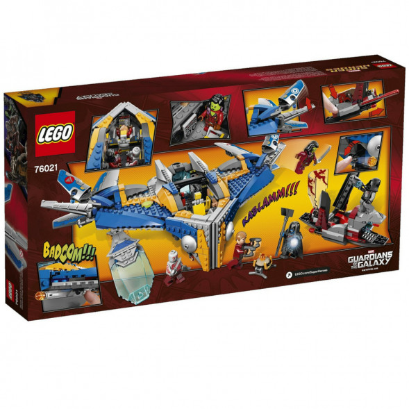 Конструктор LEGO Super Heroes 76021 Спасение космического корабля «Милано» в Красноярске