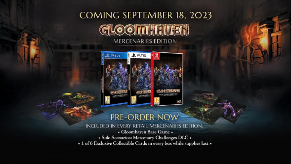 Игра Gloomhaven. Mercenaries Edition [PS4, английская версия] в Красноярске