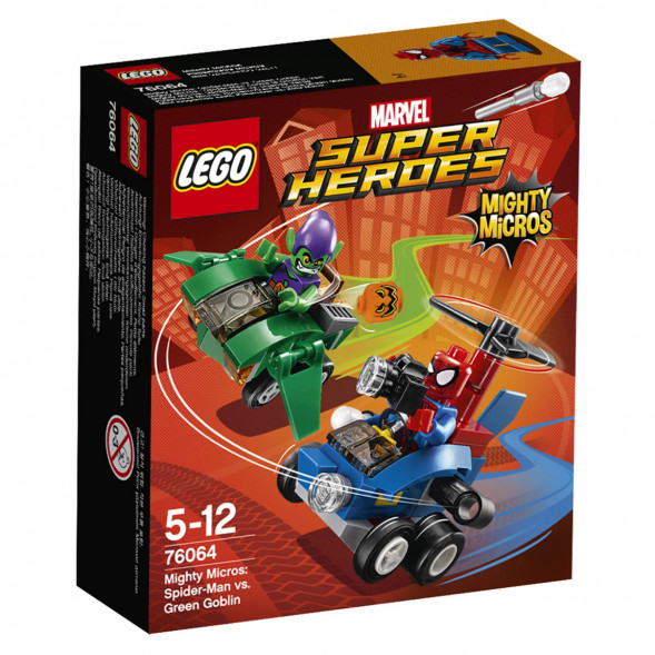 Конструктор LEGO Super Heroes 76064 Человек‑паук против Зелёного Гоблина в Красноярске