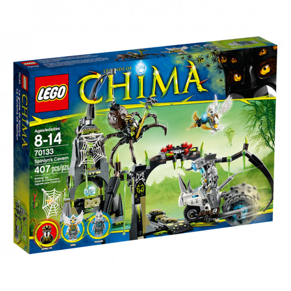 Конструктор LEGO Legends Of Chima 70133 Пещера Спинлина в Красноярске