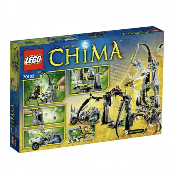 Конструктор LEGO Legends Of Chima 70133 Пещера Спинлина в Красноярске