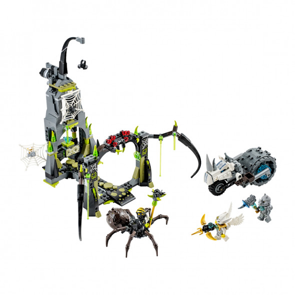 Конструктор LEGO Legends Of Chima 70133 Пещера Спинлина в Красноярске