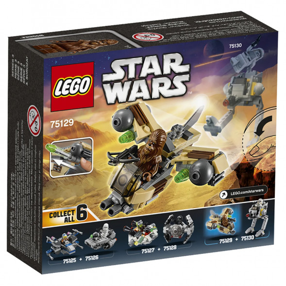 Конструктор LEGO Star War 75129 Боевой корабль Вуки в Красноярске