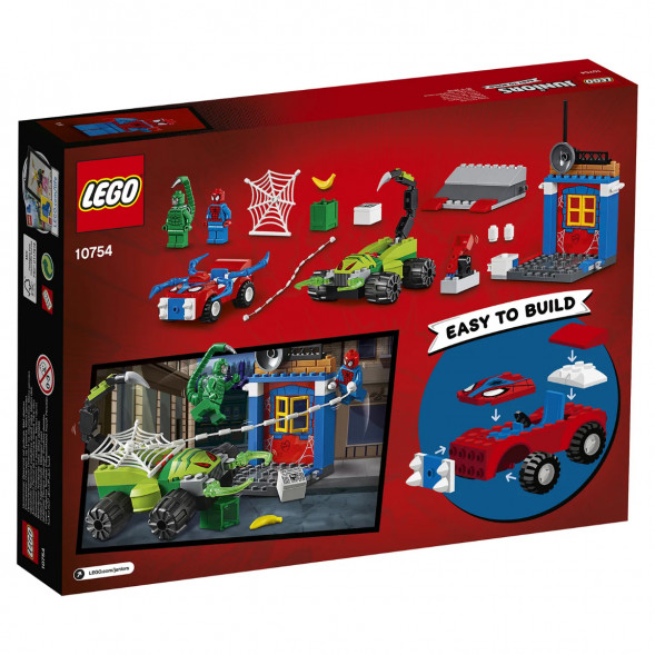 Конструктор LEGO Juniors 10754 Решающий бой Человека-паука против Скорпиона в Красноярске