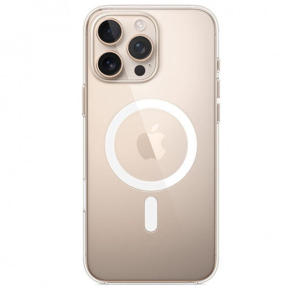 Чехол Apple Clear Case with MagSafe для iPhone 16 Pro Max, прозрачный (MA7F4ZM/A) в Красноярске