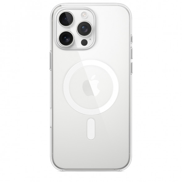 Чехол Apple Clear Case with MagSafe для iPhone 16 Pro Max, прозрачный (MA7F4ZM/A) в Красноярске