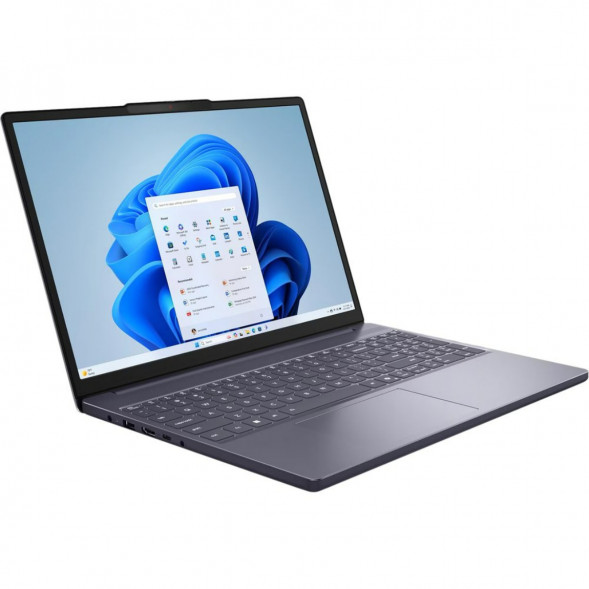 Ноутбук Lenovo IdeaPad Slim 3 15ARP10 (15.3&amp;quot;, 2025, IPS, AMD Ryzen 5 150 3.3ГГц, 6-ядерный, 16ГБ DDR5, 512ГБ SSD, AMD Radeon 660M, без ОС), серый в Красноярске