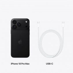 Смартфон Apple iPhone 18 Pro Max 512GB (eSIM), Black