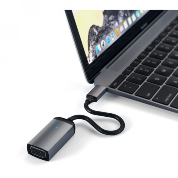Адаптер Satechi USB Type-C to VGA , Space Gray в Красноярске