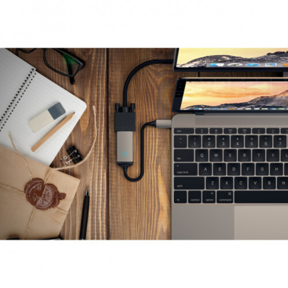 Адаптер Satechi USB Type-C to VGA , Space Gray в Красноярске