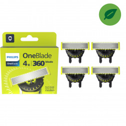 Сменные лезвия Philips Oneblade 360 QP440/50, 4 шт.