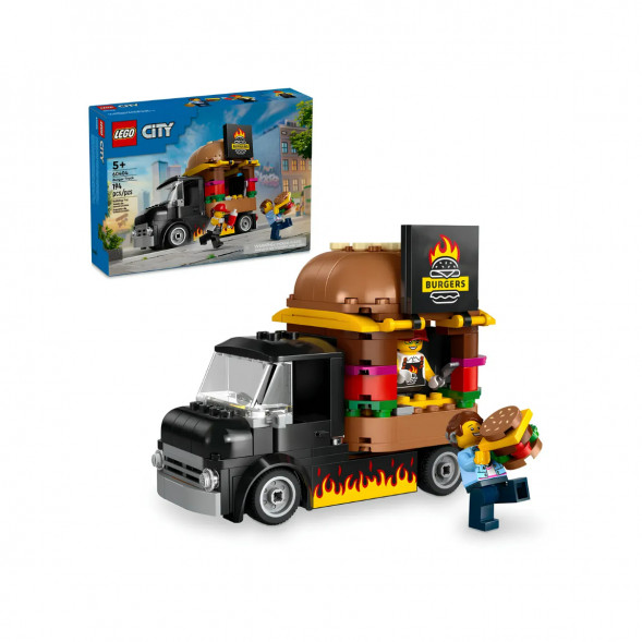 Конструктор LEGO City 60404 Бургерная на колесах в Красноярске