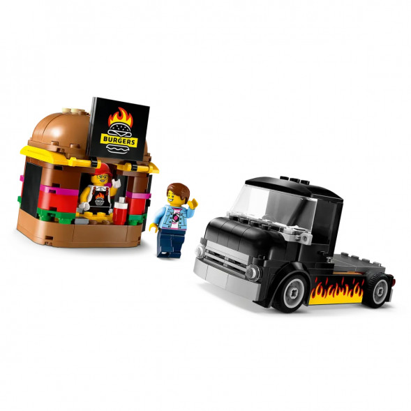 Конструктор LEGO City 60404 Бургерная на колесах в Красноярске